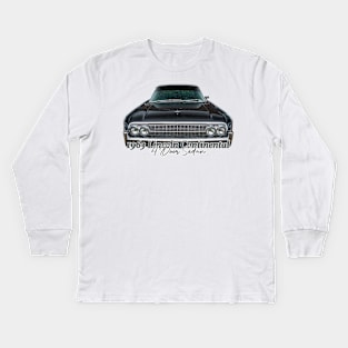 1963 Lincoln Continental 4 Door Sedan Kids Long Sleeve T-Shirt